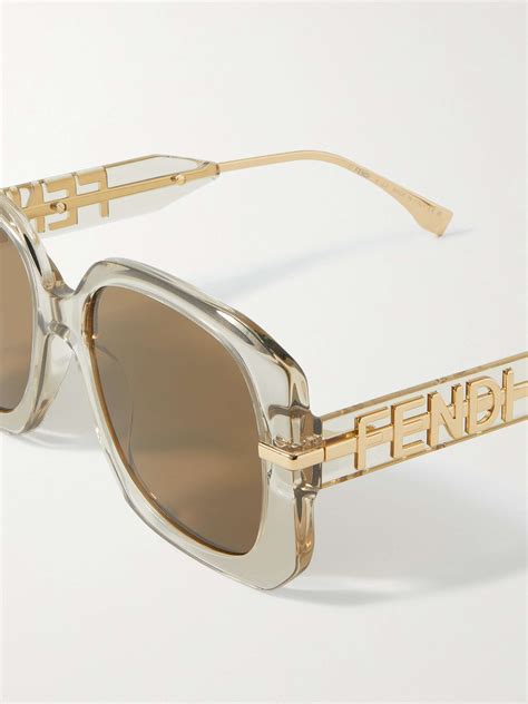 fendi brown square sunglasses|Fendi sunglasses prices.